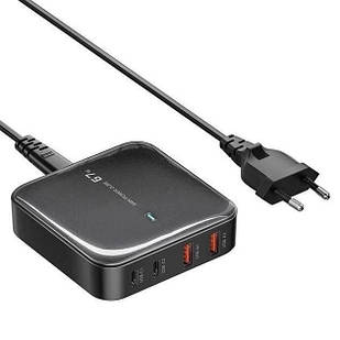Зарядний пристрій Toocki Desktop Gan Charger 67W