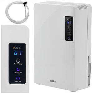 Побутовий осушувач повітря EBERG ZAG RG19408 очищувач вологопоглинач 2,2 л 65 Вт універсальний Білий