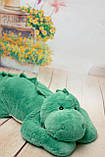 М'яка іграшка плюшевий "Динозавр" 70 см подушка-обіймашка, фото 3
