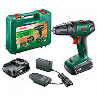 Аккумуляторный дрель-шуруповерт на Li-Ion аккумуляторе 18 В 1,5 А/ч Bosch UniversalDrill 18V