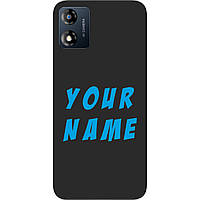 Саме чохол Epik для Motorola Moto E13 бампер із ім'ям друк на чохлі