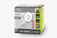 Інтегральний світильник ILDLFR70D020 Evofire IP65 протипожежний GU10 Downlight + захист ізоляції