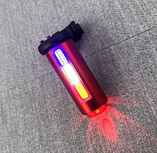 Велосипедна задня фара мигалка Bike Light 246 вело підсвічування кілька режимів, фото 3