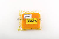 Элемент воздушного фильтра для мопеда Delta (поролон с пропиткой) (желтый)