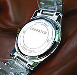 Чоловічий патріотичний кварцевий наручний годинник з гербом України Patriot 023 Тризуб Золото, фото 9