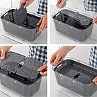 Овочерізка 18в1 MA-8 + Подарунок Складаний кошик-дошка 3в1 Chopping Board / Механічна овочерізка, фото 6