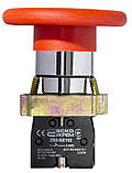 XB2-BR42 Кнопка "грибок" (d 60 мм) "Стоп" червона, фото 6