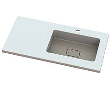 Умывальник «Ария R» Білий А100 глянець-stryqq