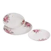 Сервіз Vittora Рожевий букет 18 предметів