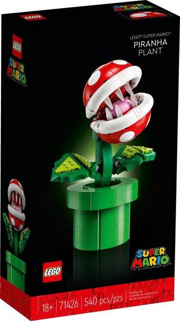 Конструктор Лего Супер Маріо Рослина - Піранья Lego Super Mario Piranha Plant 71426