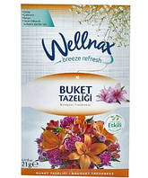 Ароматизатор, натуральный освежитель воздуха саше WELLNAX BOUQUET FRESHNESS 21г. (турция)