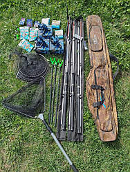 Рибальський комплект "Усе входить", подарунок рибалці 24 предмети в наборі
