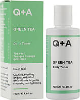 Тонер для лица успокаивающий с зеленым чаем Q+A Green Tea Daily Toner 100 мл (22913Ab)