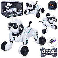 Интерактивная собака робот K36 на пульте радиоуправления детский робо пес выполняющий команды
