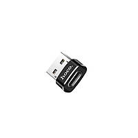 Переходник Hoco UA6 USB To Type C Converter Black от магазина style & step