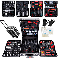 Большой универсальный набор инструментов для дома, авто, мастерской Kanwod Task Master 1000 ел, Набор ключей