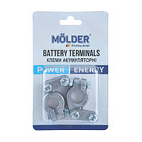 Клеми акумуляторні Molder, свинець, 330гр., (2шт)