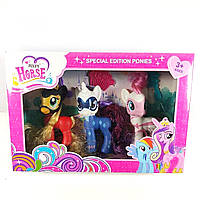 Игровой набор Пони My Little Pony (3 игрушки, расчески) BYL 048-6