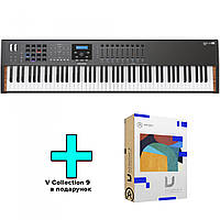 MIDI-клавіатура Arturia KeyLab 88 MkII Black Edition + V Collection 9