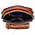 Чоловіча шкіряна сумка Loshizi Luosen 089 коричнева, фото 4