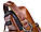 Чоловіча шкіряна сумка Loshizi Luosen 089 коричнева, фото 7