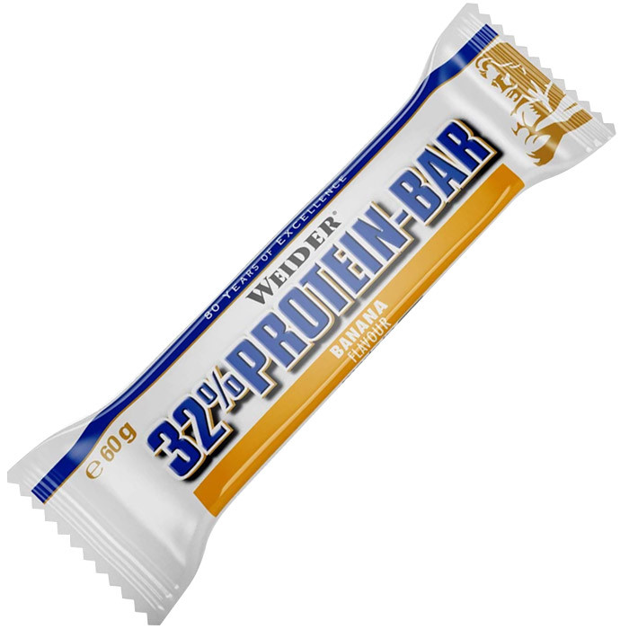 Протеиновый батончик Protein Bar 32 % 60g (Banana) - фото 1 - id-p1979731954