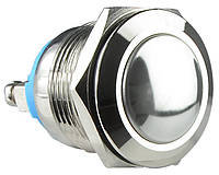 TY 19-231A Scr Кнопка металлическая опукла, (винтовое соединение), 1NO.
