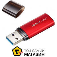 Флешка USB 3.1 Apacer AH25B 128GB Red (AP128GAH25BR-1)