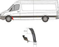 Ремчасть переднего крыла задняя левая Mercedes Sprinter 906 (06-13) FP 3547 331 A9066302007 2E0821101 KH354733