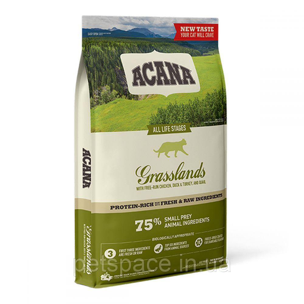 Корм Acana Grasslands Cat (Акана Грассленд для котів з ягням качкою і рибою), 4,5кг., фото 1