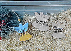 Підвіска Янгол "Вишиванка" 9,5см