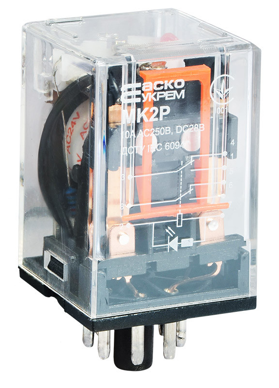 Реле МК2P (AC 24 V)