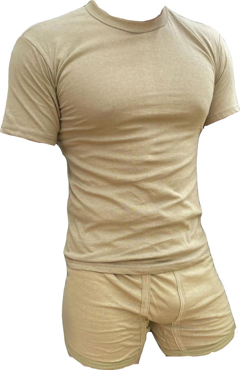 Комплект нижньої білизни 869 футболка+труси Койот M