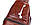 Чоловічий шкіряний рюкзак BullCaptain Elegant 080 коричневий, фото 8