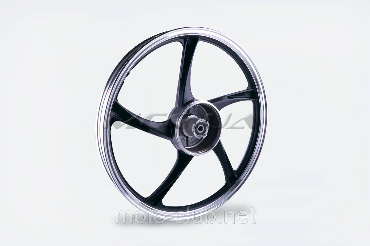Диск колеса 1,4 * 17 (перед, барабан) (легкосплавний) на мопед Viper Active "NZR"