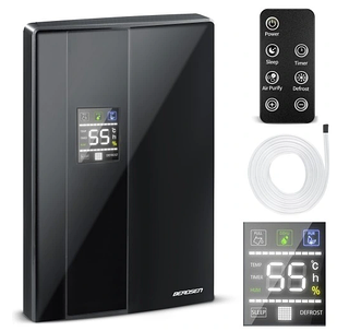 Осушувач повітря BERDSEN чорний BR-20D 65 Вт 3819 Польща