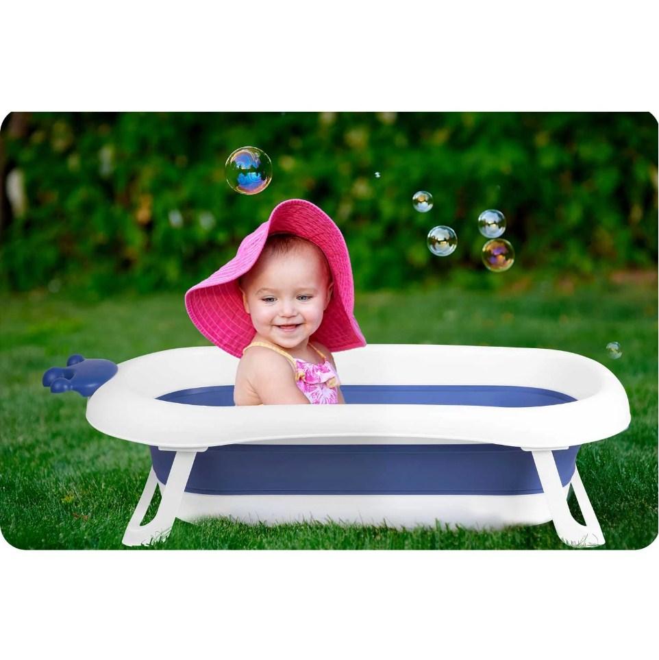 Ванночка дитячої з подушкою білос-бла- 728001