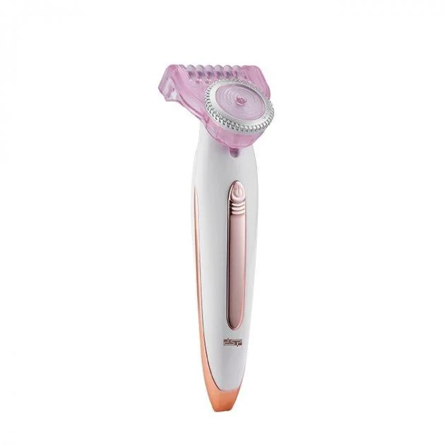Електробритва жіноча для тіла із сухим голінням White Pink DSP70136