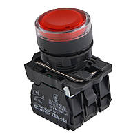 TB5-AW34M5 Кнопка с подсветкой красная
