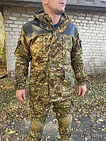 Зимовий костюм Горка 5 Хищник рип-стоп военный с флисом