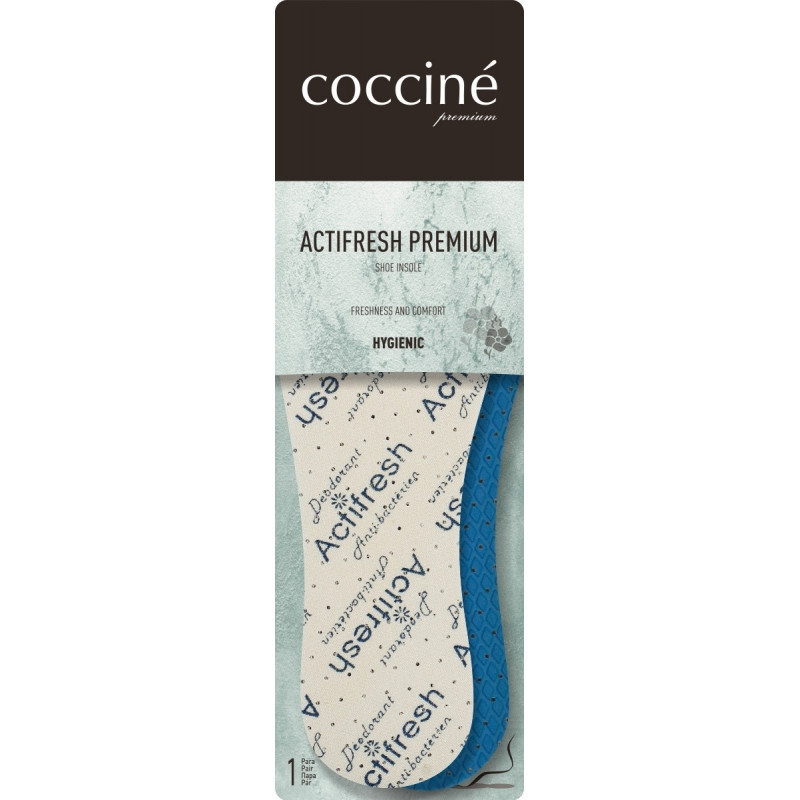Устілки антибактеріальні Coccine Actifresh Premium, розмір 36-46, фото 1