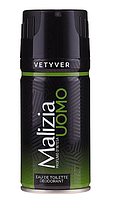 Дезодорант парфюмированный - Malizia Vetiver Deodorant 150ml (ИТАЛИЯ)