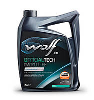 Моторные масла WOLF OFFICIALTECH 0W-20 5л