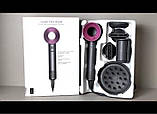 Повітряний мультистайлер 5в1 Фен Dyson Supersonic 5 насадок Фен дайсон суперсоник для волосся, фото 6
