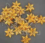 Новорічна гірлянда Сніжинки 4 м 20 сніжинок | Гірлянда зі сніжинками | Гірлянда сніжна, фото 2