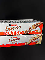 Батончик Kinder Bueno 15шт, киндер буено