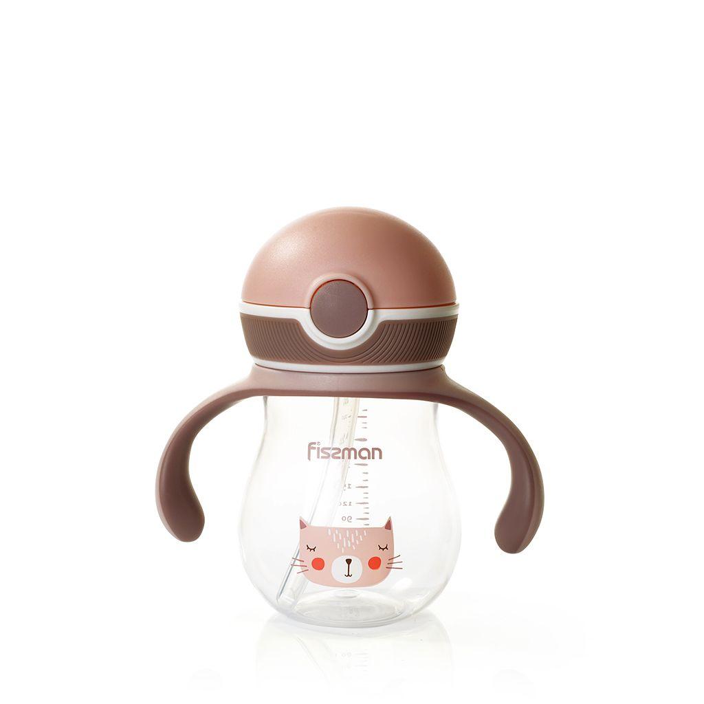 Пляшечка з трубочкою 260 мл (пластик), фото 1