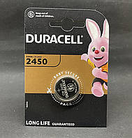 Батарейка Duracell CR2450 3V литиевая (lithium) (ОРИГИНАЛ)