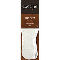 Хлопковые стельки для обуви Coccine White Frotte, размер 36-40