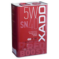 Синтетична олива XADO Atomic Oil 5W-40 SN RED BOOST - 4л.